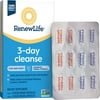 Renew Life 3 Day Cleanse Dietary Supplement Capsules, 12 Count