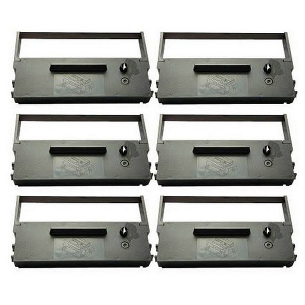 Printerdash Compatible Replacement For Citizen Dp 700 730 Purple P O S Printer Ribbons 6 Pk Walmart Com Walmart Com
