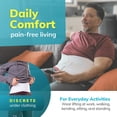 thumbnail image 4 of Faja lumbar bariátrica BraceAbility talla 3XL - XXXL para personas altas y grandes, ideal para la obesidad y el dolor lumbar en hombres y mujeres de tallas grandes, con sobrepeso o con sobrepeso (se a, 4 of 5