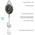 thumbnail image 3 of [Versión Pro] Sistema de gestión de cables de realidad virtual, polea retráctil para techo para HTC Vive/Vive Pro/Oculus Rift/Rift S/cable de enlace para accesorios de realidad virtual Oculus Quest/Q, 3 of 5