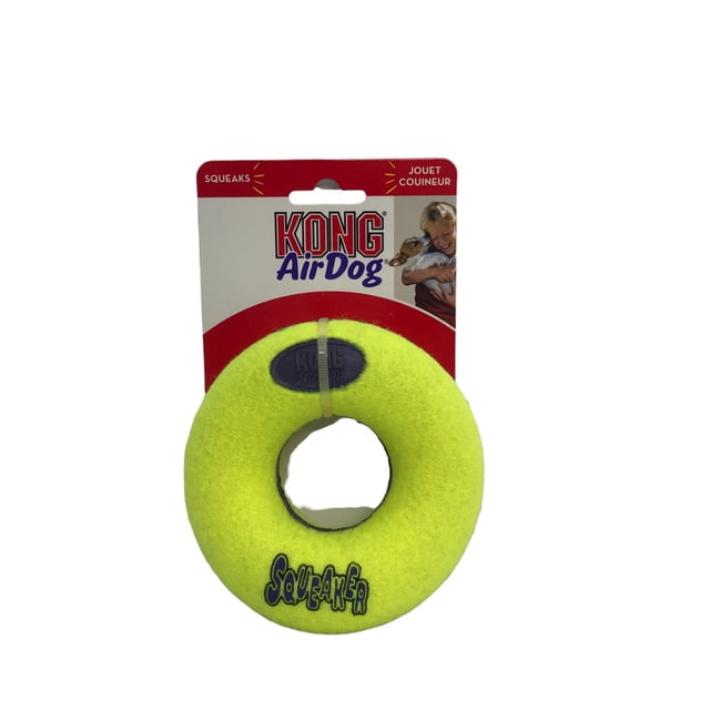 Juguete para perro Kong Squeaker Donut mediano