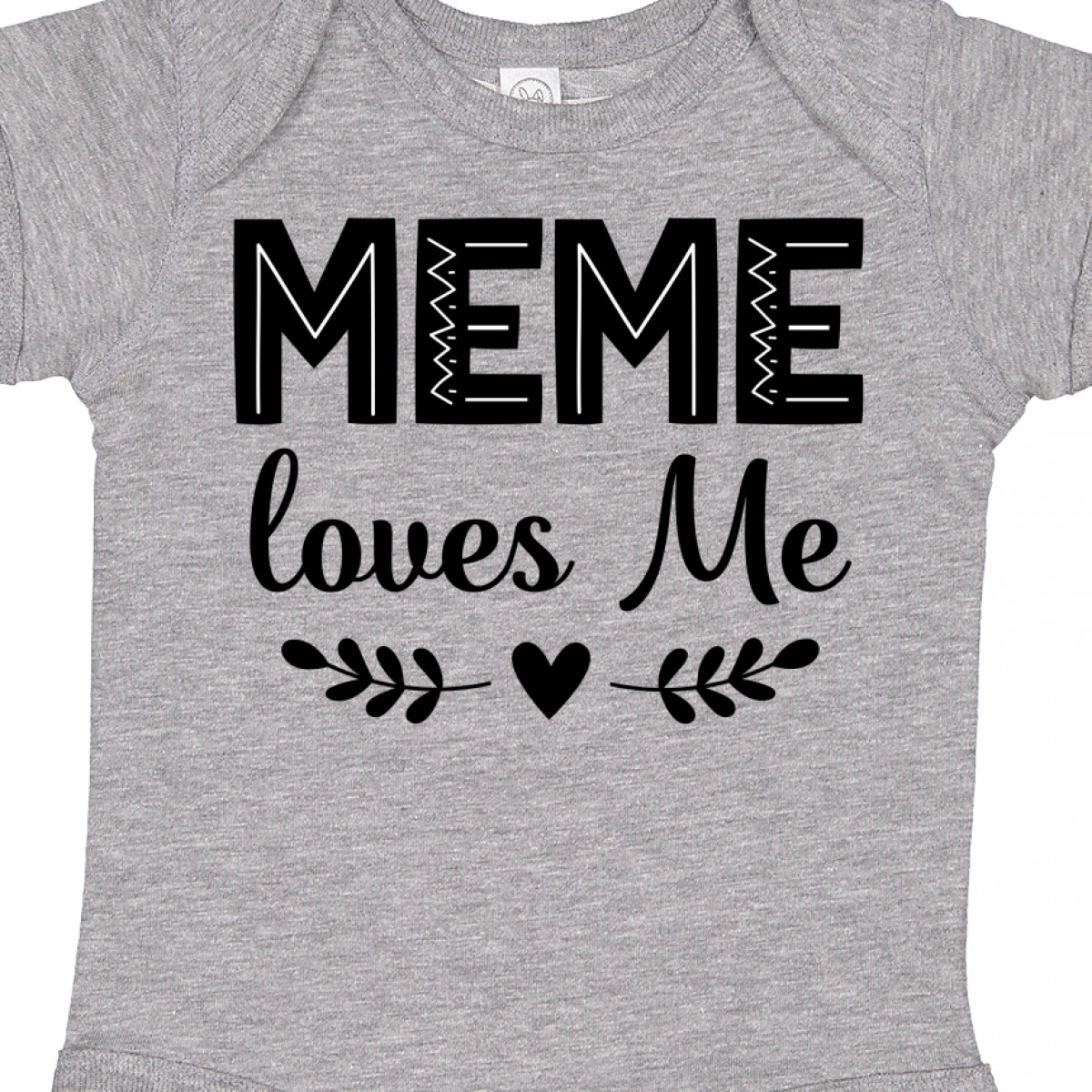 Inktastic Meme Loves Me Baby Clothes Girls Baby Bodysuit