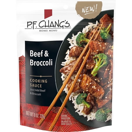 P.F. Chang's Home Menu Beef and Broccoli Cooking Sauce Pouch, 8 oz