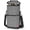 Gray, variant on BRONZY 2 Bottle Insulated Wine Tote - Padded Canvas Carrier for Travel, BYOB Restaurant, Wine Tasting & Party (Dark Gray)
