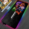 thumbnail image 1 of RGB Mouse Pad Anime PC Gamer Computer Keyboard Desk Mat Cartoon Marvell Table Gaming Accessories Tapis De Souris Large Mausepad, 1 of 7