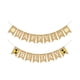 thumbnail image 1 of KAKOWELY Bandera de arpillera temática, accesorios decorativos para fiesta, pancarta con estampado de abejas y flores, guirnalda de cola de golondrina, banderines para fiesta, 1 of 5