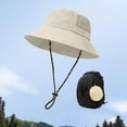 thumbnail image 4 of Waterproof Sun Hat, Rain Hat for Women, UPF 50+ UV Protection, Wide Brim, Packable, Lightweight, Fishing Hat for Hiking, Travel, 4 of 9