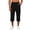 Pants-104Black, variant on Mens Capri Pants Wide Leg Elastic Waist Wide Leg Pants Loose Fit Cropped Yoga Pants Breathable Soft Lounge Casual Daily Summer Vacation