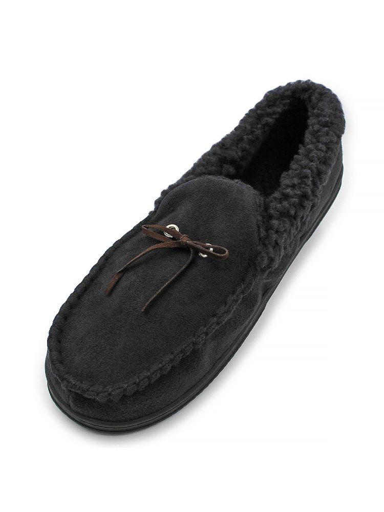 wool lined moccasins