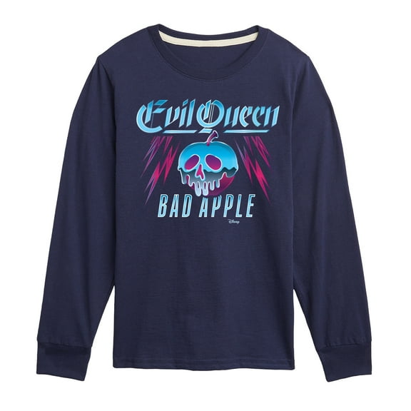 Disney Villains - Evil Queen Bad Apple - Toddler & Youth Long Sleeve Graphic T-Shirt