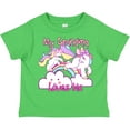 thumbnail image 3 of Inktastic My Grandma Loves Me Unicorn Girls Toddler T-Shirt, 3 of 5