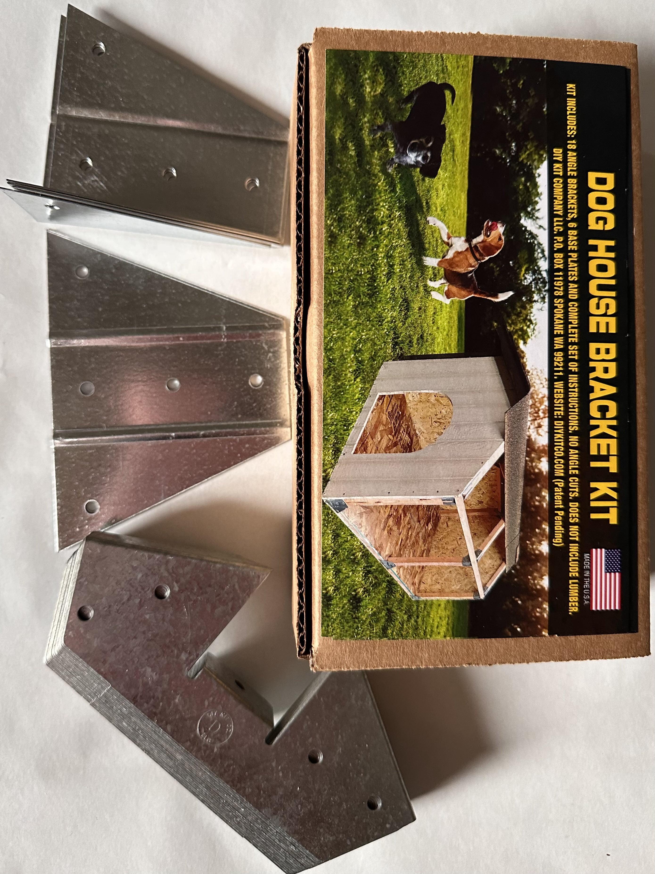 Dog House. DIY Dog House Bracket Kit by DIY Kit Company, LLC