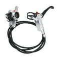 thumbnail image 3 of MEIJUN MTB Bicicleta Freno de Disco de Aceite Trasero Pinza de Rotor de 160 mm Pinzas de Freno de Disco hidráulico Plata, 3 of 10