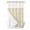 Yellow, variant on No Hook Shower Curtain with Snap-in Liner, Beige Flowers Waterproof Fabric Bathroom Curtains, Spring Floral Farmhouse Retro Art Bath Curtains & Mesh Top Window Narrow 36"x78"