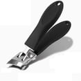 thumbnail image 1 of Wide Jaw Opening Anti-Splash Slanted Nail Clipper, Acssart Curved Nail Clippers-2025, 1 of 5