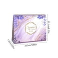 thumbnail image 3 of Suncoda Paper Calendar, English Desk Calendar Punch Card Notepad Calendar Study Planner Desktop Ornament Calendar, 3 of 9