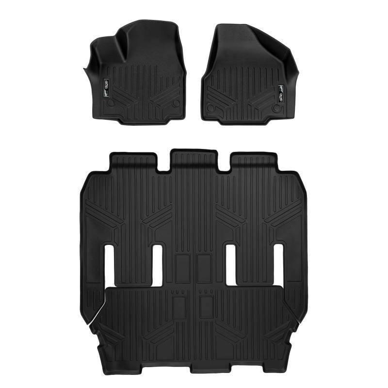 Maxliner 20172020 Chrysler Pacifica 7 Passenger 3 Rows Set Floor Mats