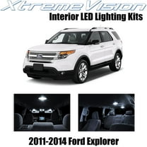XtremeVision Interior LED for Ford Explorer 2011-2014 6 pcs Pure White Interior LED Kit   Installation Tool