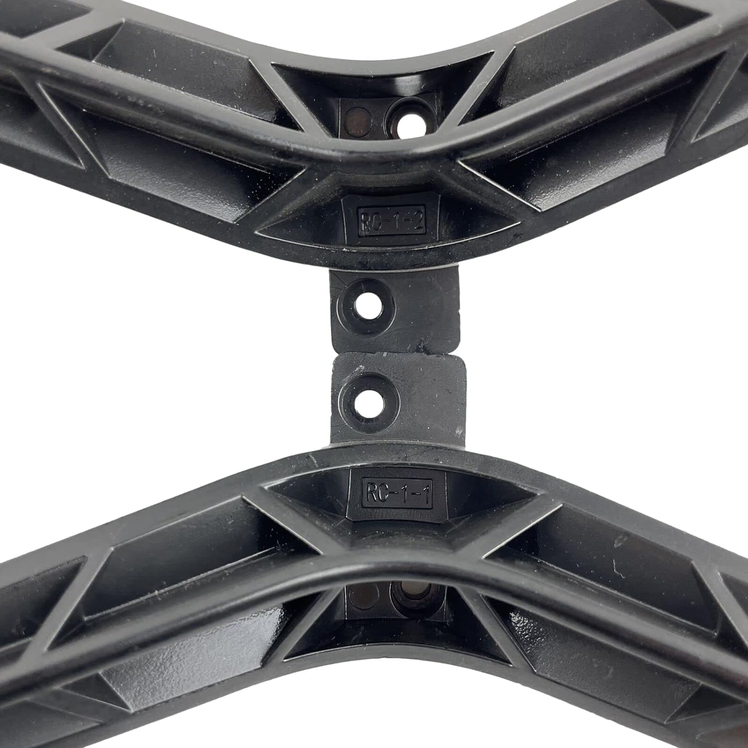ULTRA PARTS VIZIO V-Series TV Base Stand Legs for the 50" Class 4K HDR Smart TVs, Alloy Steel Black