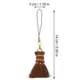 thumbnail image 3 of CIMAXIC hand broom Hand Broom Small Whisk Broom Tea Ceremony Broom Palm Broom Sweeping Broom,5.51"X1.18"X0.59", 3 of 5