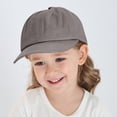 thumbnail image 4 of Splozh Baby Hat Toddler Baseball Hat Baby Baseball Cap Kids Hats Boys Girls Baseball Hat Infant Baseball Cap Toddler Hat Baby Cap 2 Years,Grey, 4 of 9