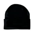 thumbnail image 2 of Outfmvch Winter Beanie Hats for Men Women, Warm Cozy Knitted Cuffed Skull Cap Black L, 2 of 7