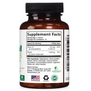 Calcium 1200 mg with Vitamin D3 - Best Absorption & Bone Health Support Supplement for Women & Men - Bone Strength, Teeth & Immune Support - Natural Calcium & D3 Pills - Bottled in USA - 60 Tablets