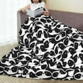 thumbnail image 6 of Pofeuu Panda1 Print Ultra-Soft Micro Fleece Blanket,for Bed Or Sofa,All Season Throw Blankets Flannel Blanket-40"x30", 6 of 7