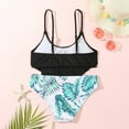thumbnail image 6 of Hienoo Little Girls Bikini Swimsuit Quick Dry Beach Swimwear Bathing Suit, 6 of 7