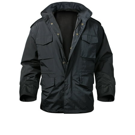 - Black Nylon M-65 Storm Jacket, 2XL