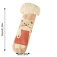 thumbnail image 2 of Women's Non Slip Animal Slipper Socks, Fleece Lined Thick Warm Winter Floor Socks, Cozy Home Lounging Socks, Snow Socks, 2 of 5