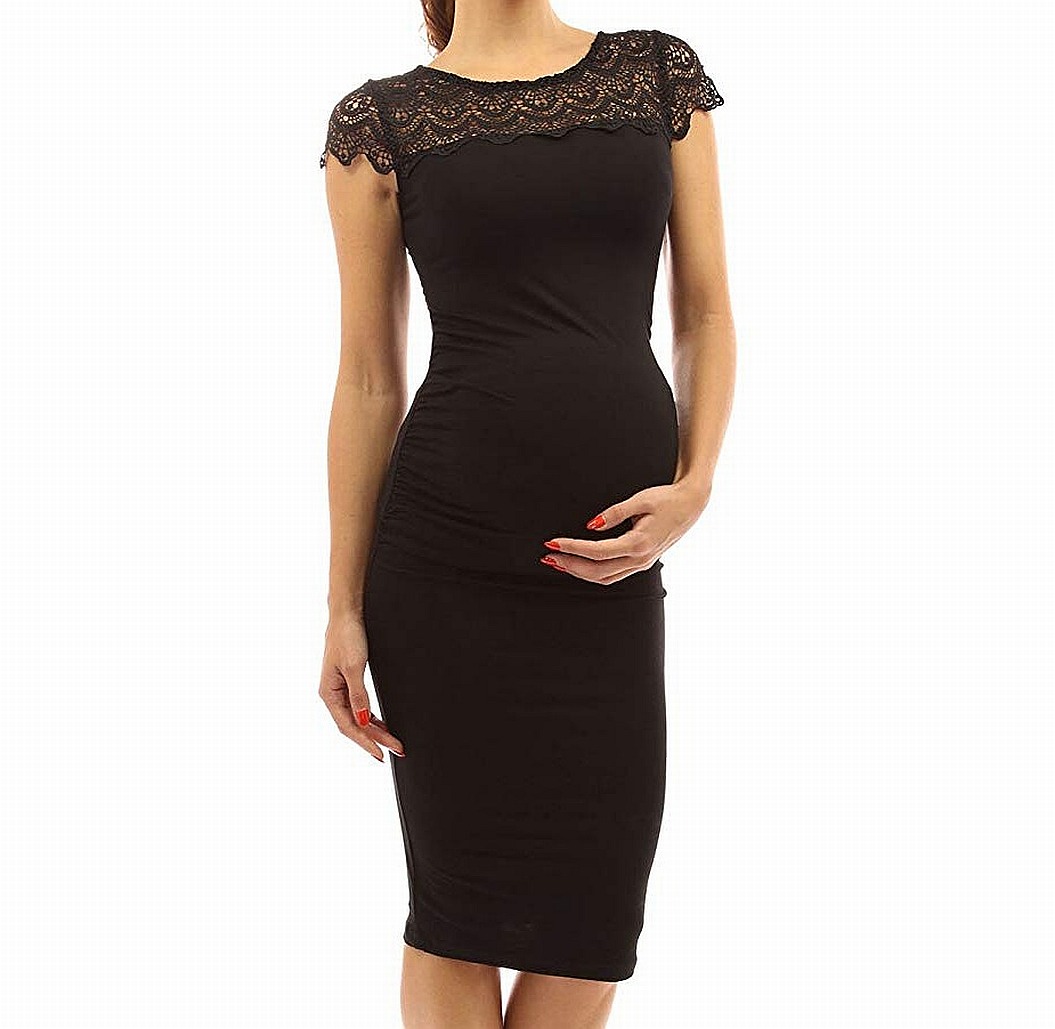 PattyBoutik - Womens Dress Medium Maternity Lace Sheath M - Walmart.com ...