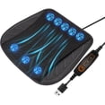 thumbnail image 1 of Bsvklp Cojín Refrigeración para Coche Verano Cojín Asiento Flujo Aire Con Enchufe USB Malla (negro), 1 of 9