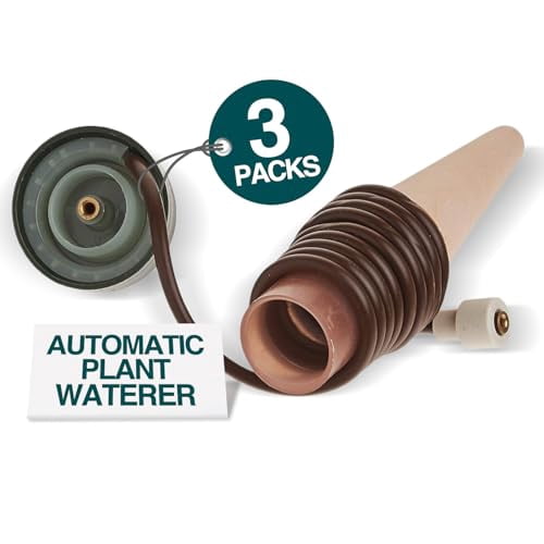 Blumat Classic Plant Watering Stakes - Self-Watering Insert for Indoor and Outdoor Plants - Automatic Slow Release Irrigation System for Potted Plants - Houseplant Care Device (5 Pack)