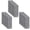 Gray 15pcs, variant on Microfiber Mop Pad 13 x 4.7 Inch Washable Reusable Replacement Cloth Multipurpose Cleaning Mat For Hardwood Tile Floor