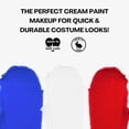 thumbnail image 4 of Paleta de pintura facial Mehron Tri-Color Character Makeup, 4 of 5