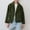 Army Green, variant on Vivianyn HD Women's Cropped Double Breasted Coat, Long Sleeve Oversized Wool Blend Jacket,Black,Size XS-XXXL