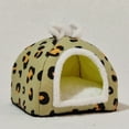 thumbnail image 3 of Yesbay Guinea Pig Bed Small Animal Hideout Bed Rabbit Rat House Cage Accessories Washable Hamster Cave Bed for Hedgehog Squirrel Rats Bunny Chinchillas, 3 of 7