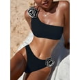 thumbnail image 4 of Microbikini con lazo frontal para mujer, traje de baño verde con realce, conjunto de Bikini brasileño recortado, bañador con Tanga lateral anudado, 2024, 4 of 5