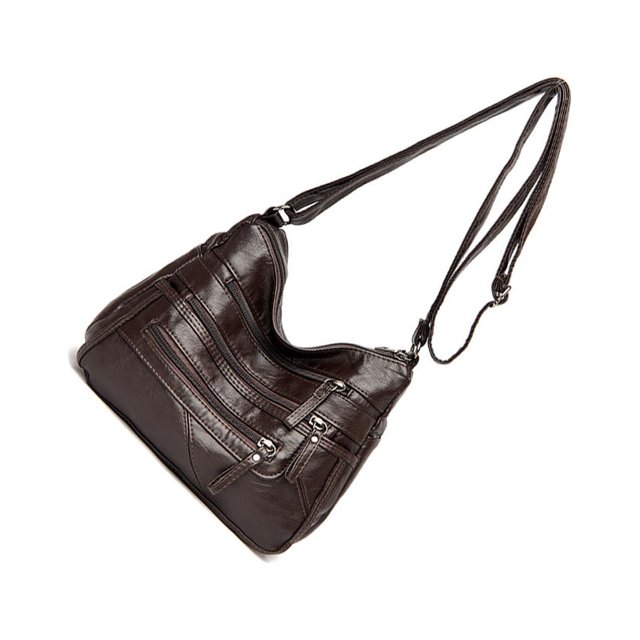 Bolso Cruzado Sonducket de Lujo para Mujeres Adultas Color Marron Oscuro
