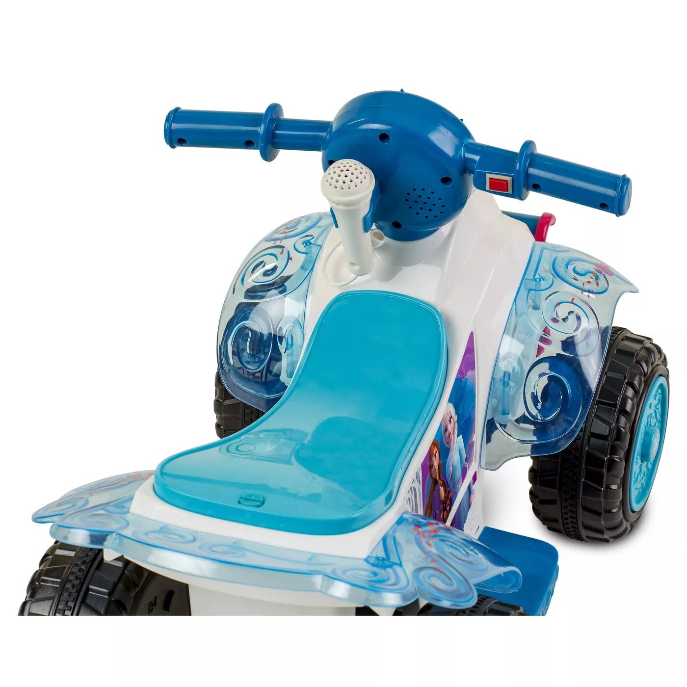 kid trax frozen 6v toddler quad ride on