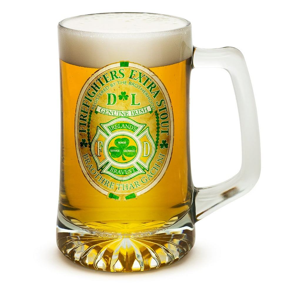 Beer Mugs with Handles Irelands Bravest 25 oz Tankard Beer Mug