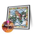 thumbnail image 1 of Cuadros Decorativos 5D DIY Diamond Drawing Glass Bird Picture Kits Full Round Drill Decor (sz2071) Wdftyju embutido en tela, 1 of 8