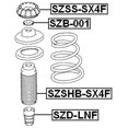 thumbnail image 2 of Febest FRONT SHOCK ABSORBER BOOT # SZSHB-SX4F OEM 41931-80J00, 2 of 2