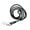 Black, variant on SICURIX Standard Lanyard, Rope Style, J Hook, Black, Pack of 12