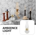 thumbnail image 3 of Lámpara de queroseno vintage con chimenea de cristal, farol de aceite retro para interior, lámpara de huracán decorativa para interior, farol de aceite para lámpara de huracán decorativa, 3 of 8