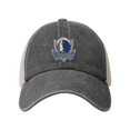 thumbnail image 2 of Dallas Mavericks Cowboy Mesh Baseball Cap Deep Heather One Size, 2 of 5