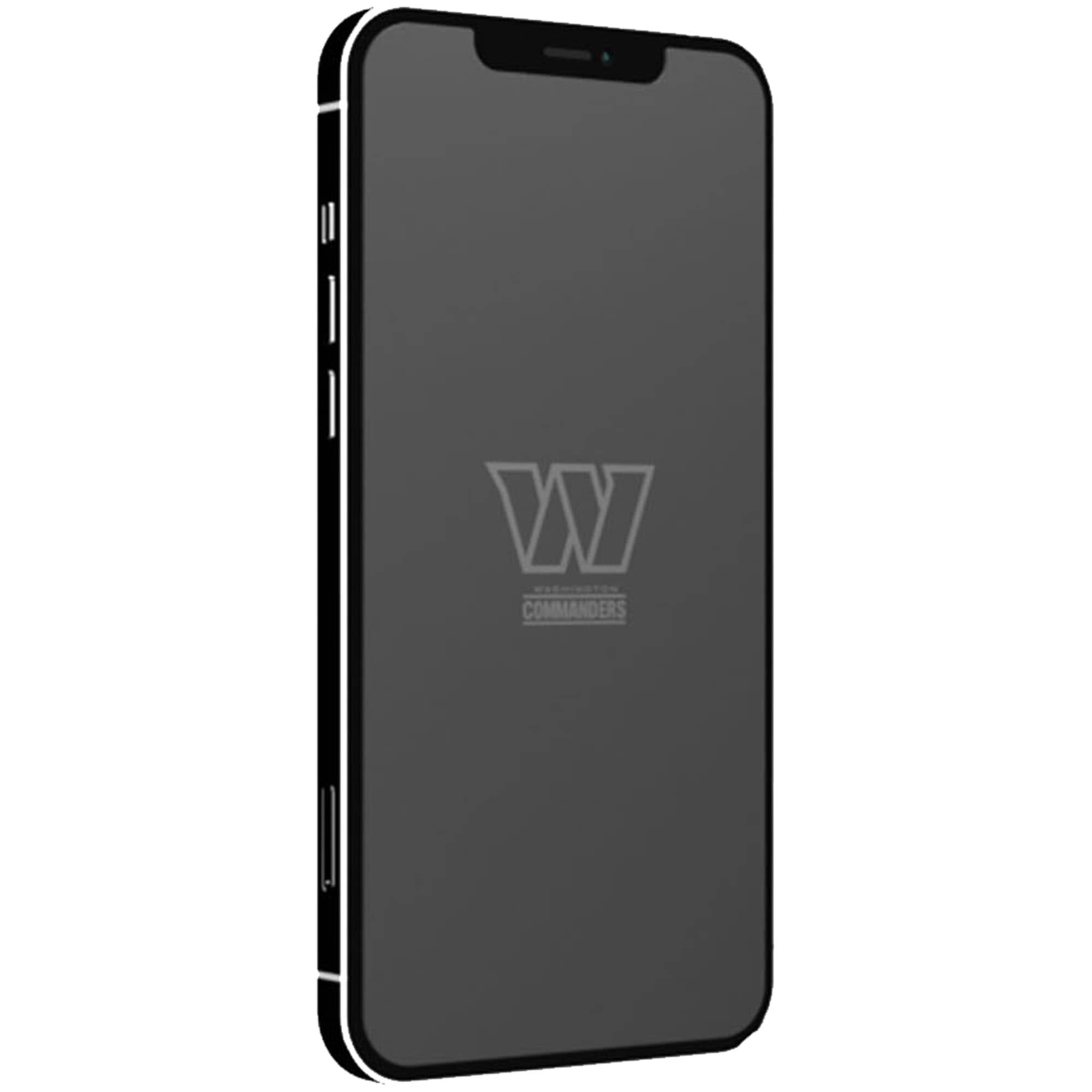Washington Commanders Disappearing Logo iPhone Screen Protector
