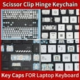 thumbnail image 1 of Replacement Keycap Key cap &Scissor Clip&Hinge For ASUS Vivobook Pro 15 M3500 K3500 M6500 K571GT K571 16X M7600 N7600 Keyboard 2 Keycap, 1 of 5