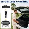 thumbnail image 4 of BRONZY Double Camping Chair Heavy Duty 600lbs Capacity with Dual Cup Holders & Carry Bag, Portable Folding 2-Person Outdoor Seat, 4 of 7
